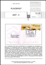 Rundbrief 04 2007 Arge Briefpostautomation