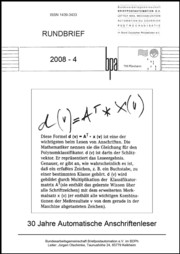 Rundbrief 04 2008 Arge Briefpostautomation